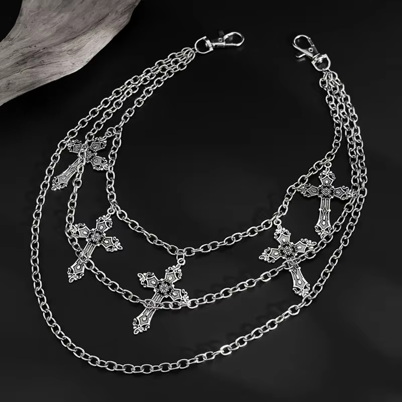 Body Jewelry Online - Модная панк-металлическая цепочка для брюк, хип-хоп