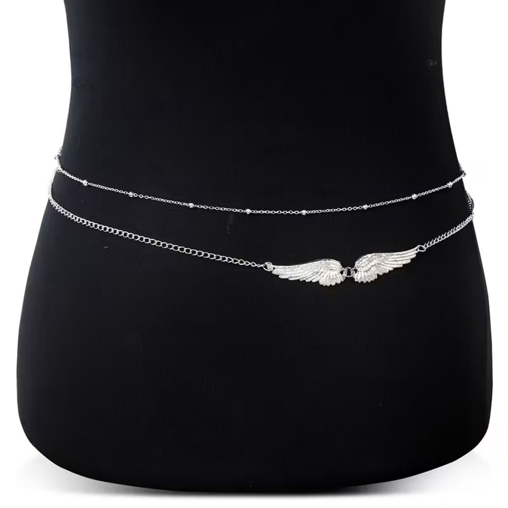 Body Jewelry Waist - Элегантная двухслойная цепочка на талию с