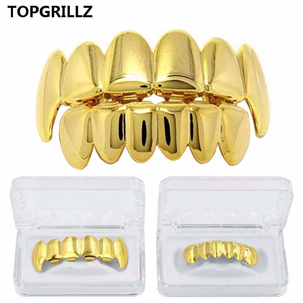 Body Jewelry Stores - TOPGRILLZ, новинка, цвет розового золота, с