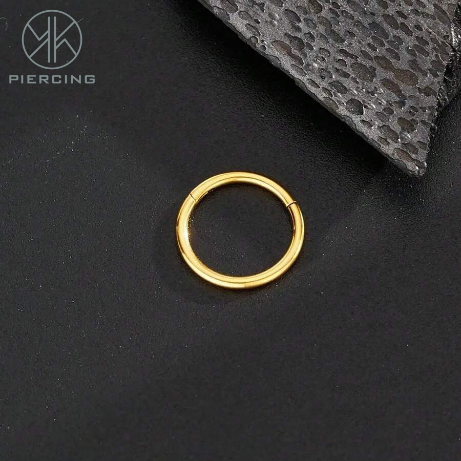 1pc 16G / 18G / 20G титановые  – обзор и цена Clicker Ring Seamless