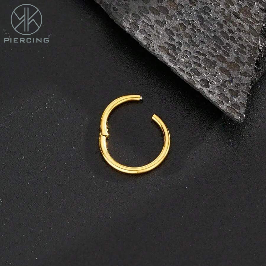 1pc 16G / 18G / 20G титановые  – обзор и цена Clicker Ring Seamless