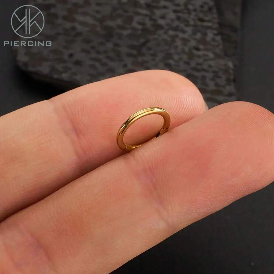 1pc 16G / 18G / 20G титановые  – обзор и цена Clicker Ring Seamless