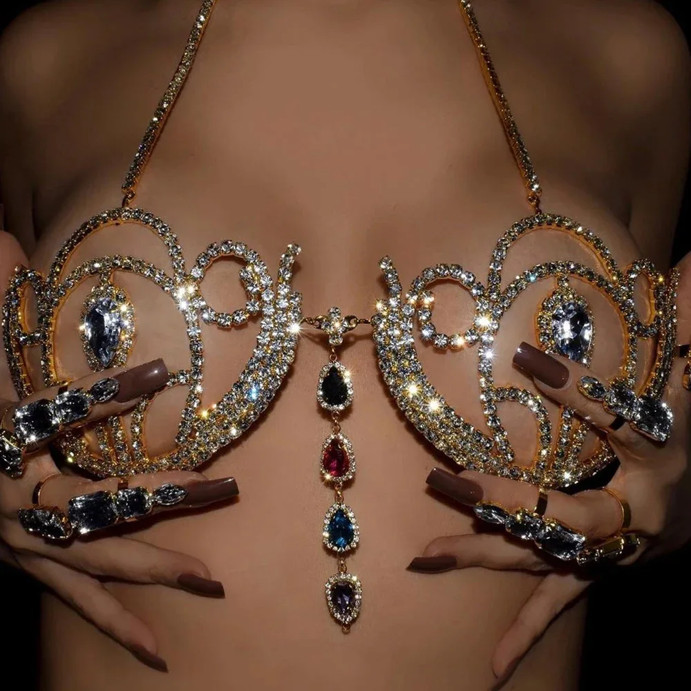 Роскошный женский бюстгальтер- – обзор и цена Body Jewelry Stores