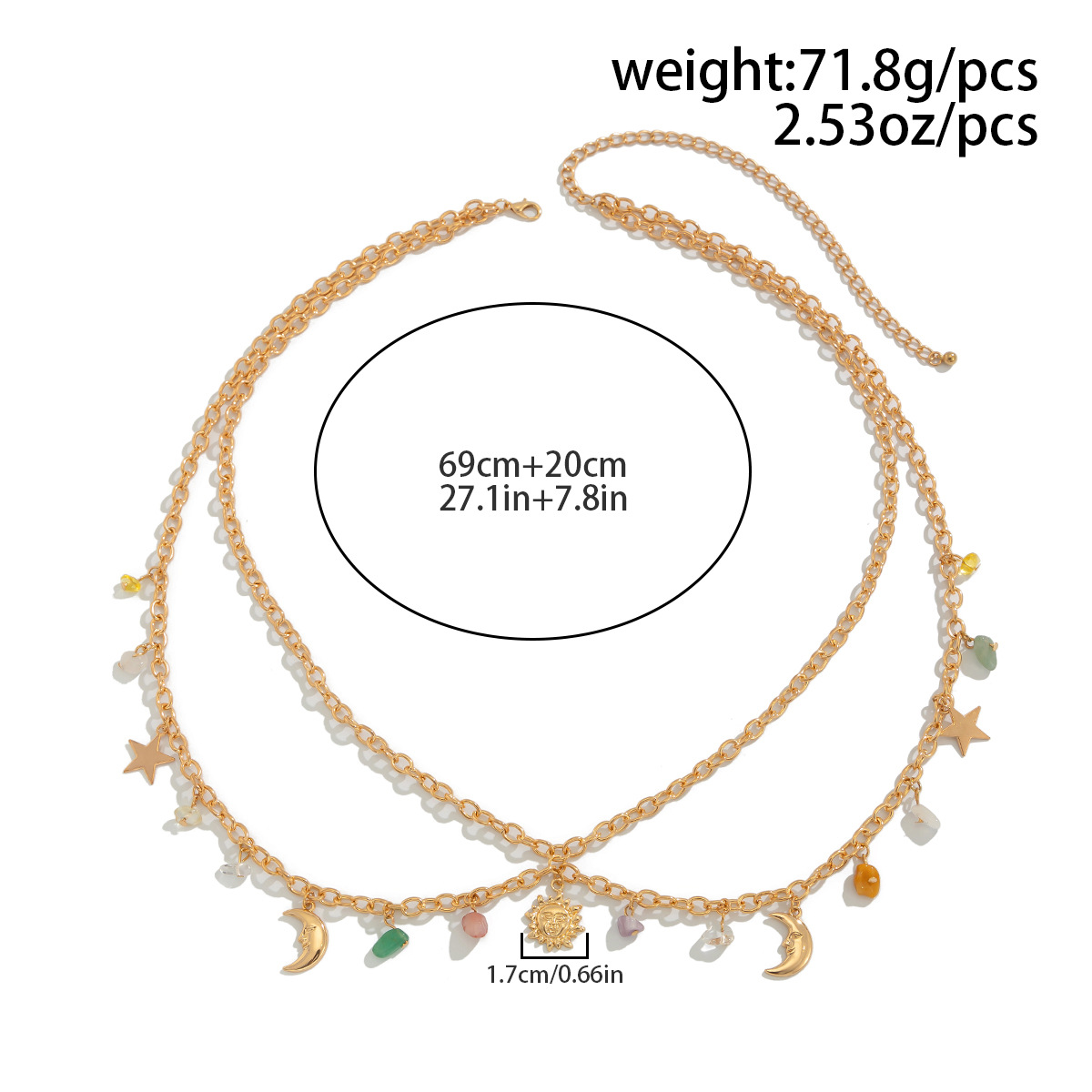 Подвеска в стиле бохо со звезд – обзор и цена Body Jewelry Waist
