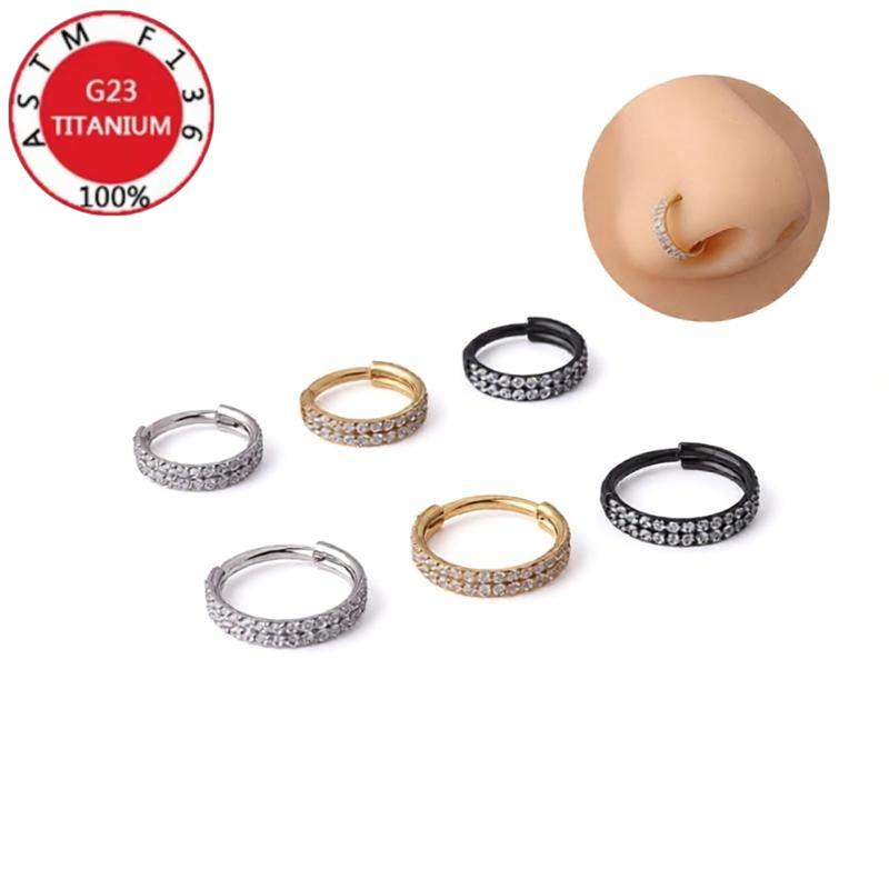 2/5 шт. титановые серьги-кольц – обзор и цена Clicker Ring Seamless