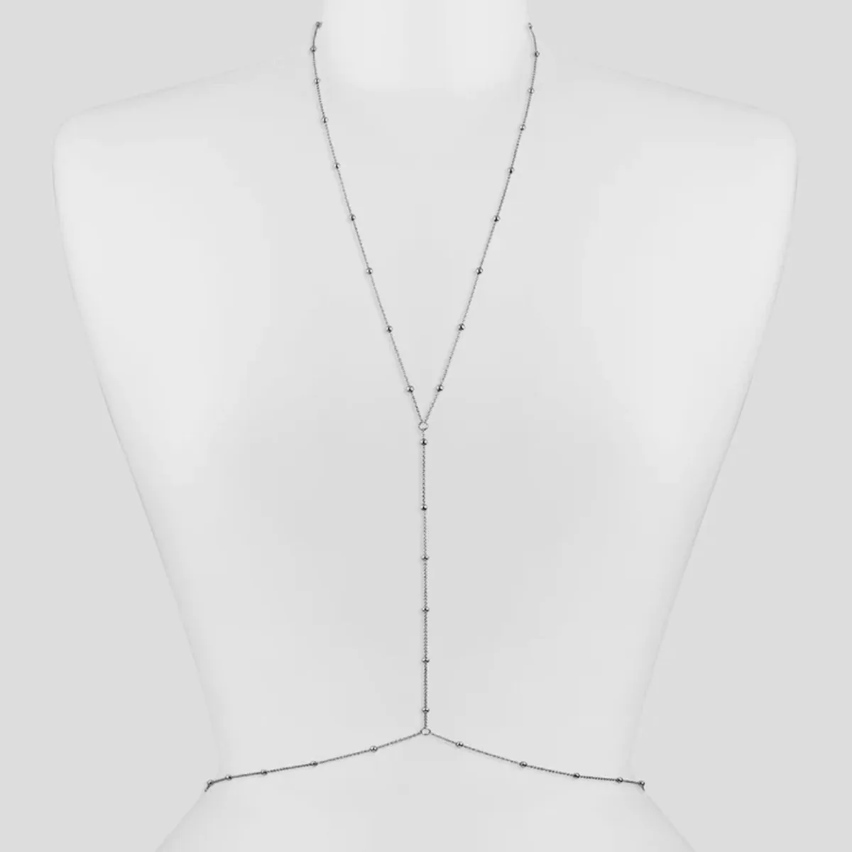 Модная простая цепочка с бусин – обзор и цена Body Jewelry Online