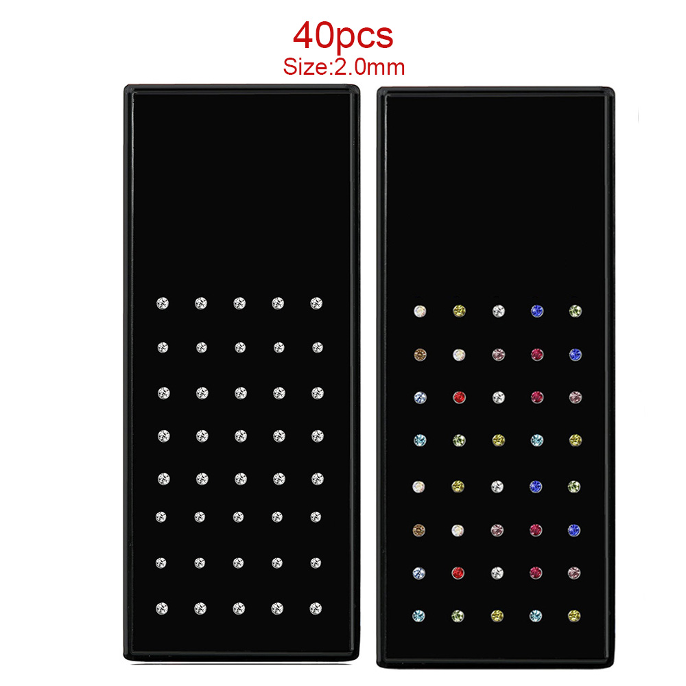 40 шт./комплект, Женское кольц – обзор и цена Body Jewelry Display Case