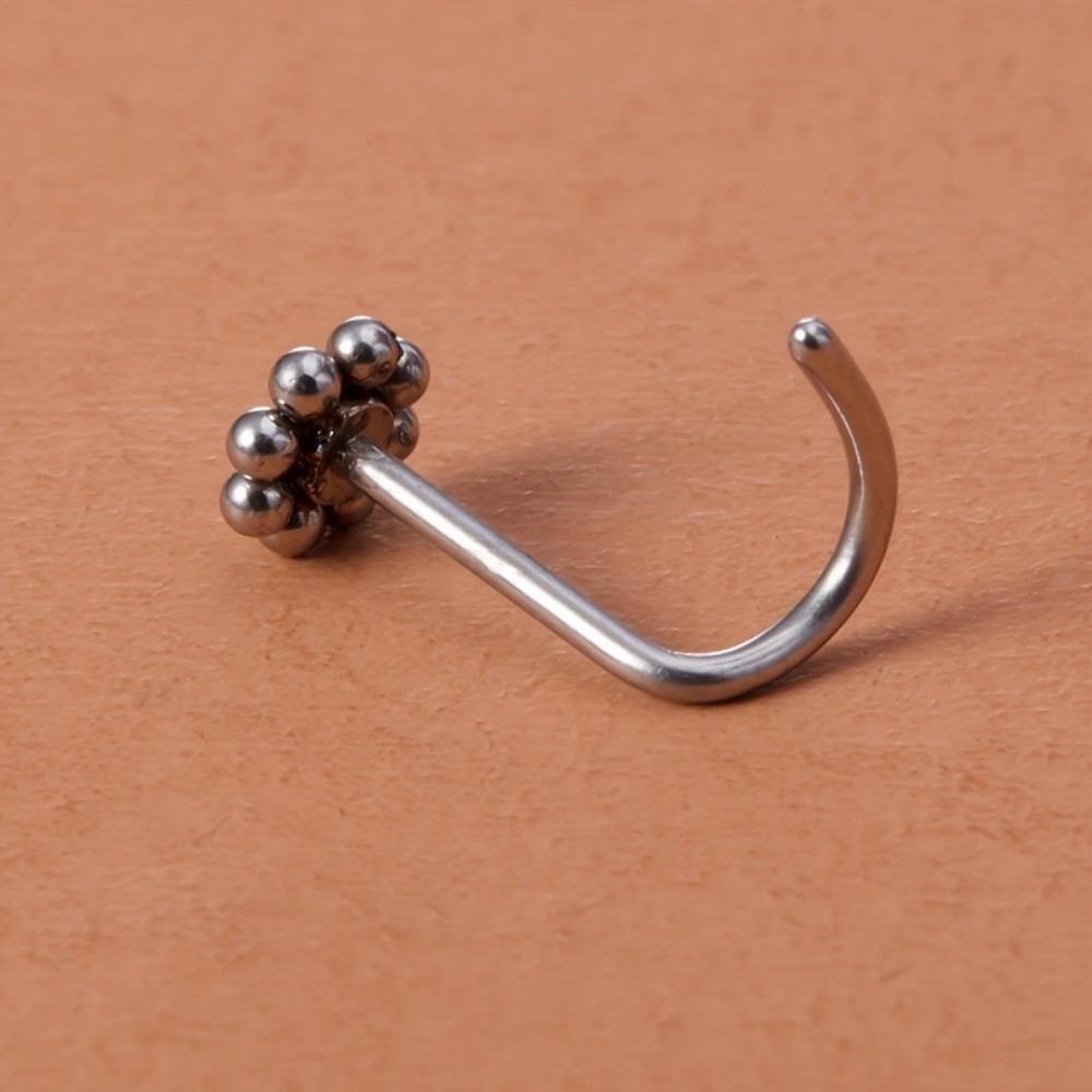 1 шт цветочной формы винт нос  – обзор и цена Nostril Screw Pin