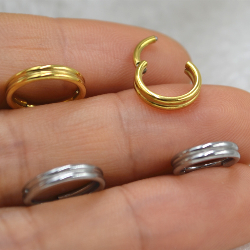 20 шт., пирсинг из нержавеющей – обзор и цена Clicker Ring Seamless