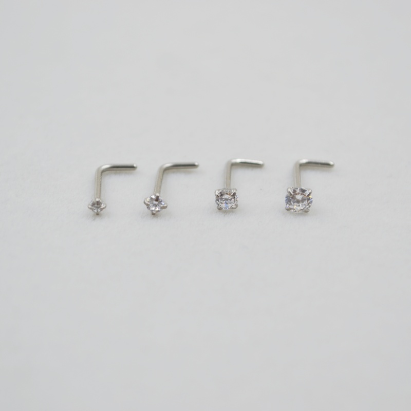 Оптовая продажа, 50 шт./лот, 2 – обзор и цена Nostril Screw Pin