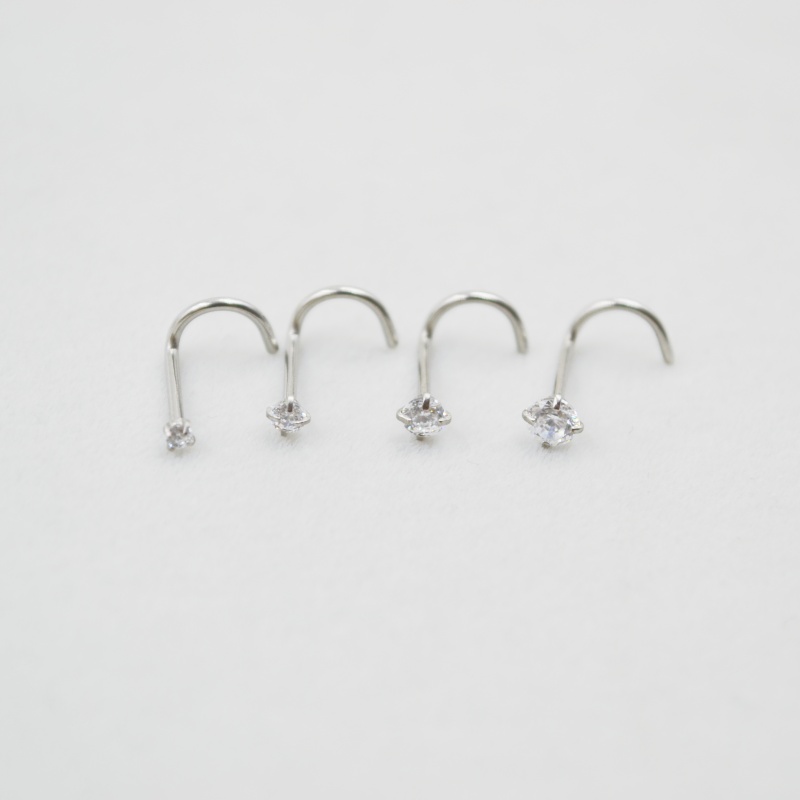Оптовая продажа, 50 шт./лот, 2 – обзор и цена Nostril Screw Pin