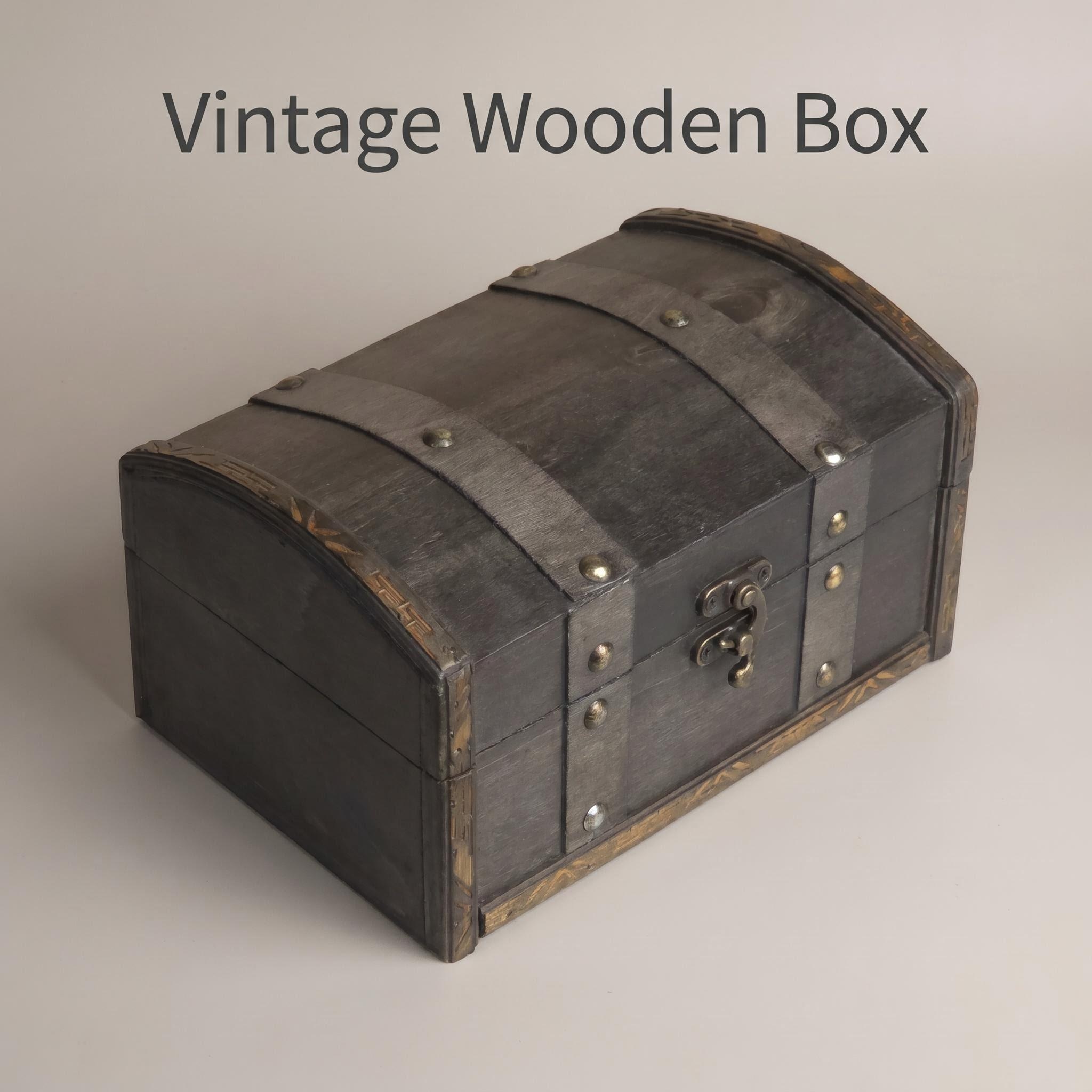 Винтажный деревянный сундук-шк – обзор и цена Body Jewelry Display Case
