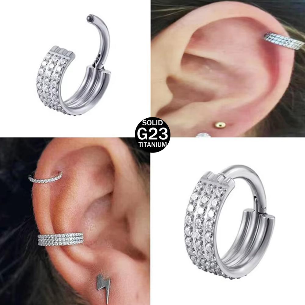 1 шт. Титановое кольцо для нос – обзор и цена Clicker Ring Seamless