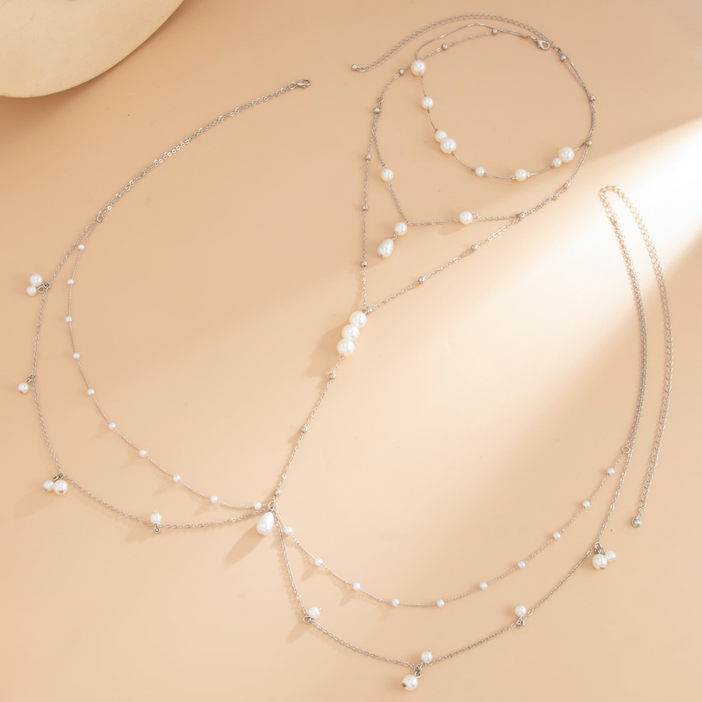 Многослойное ожерелье из искус – обзор и цена Body Jewelry Online