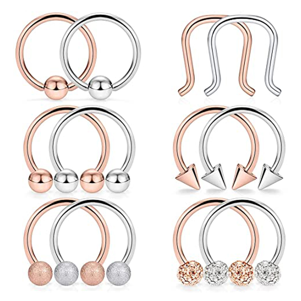 Кольцо для перегородки носа из – обзор и цена Clicker Ring Seamless